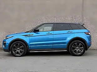Used 2019 Land Rover Range Rover Evoque Landmark Blue - Interior and Exterior details 2