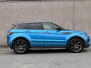 Used 2019 Land Rover Range Rover Evoque Landmark Blue - Interior and Exterior details 4