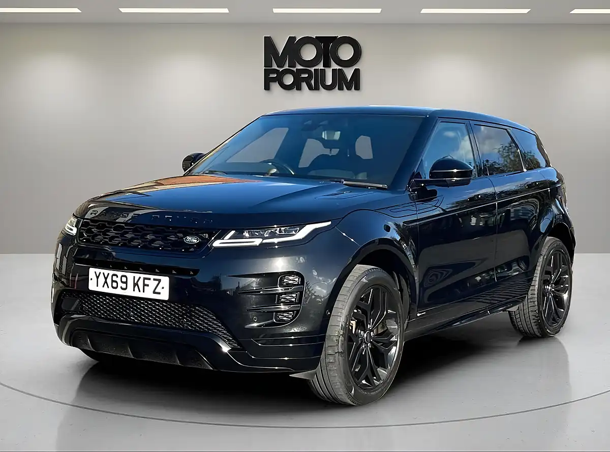Used 2019 Land Rover Range Rover Evoque R-Dynamic Hse Black - Interior and Exterior details 10