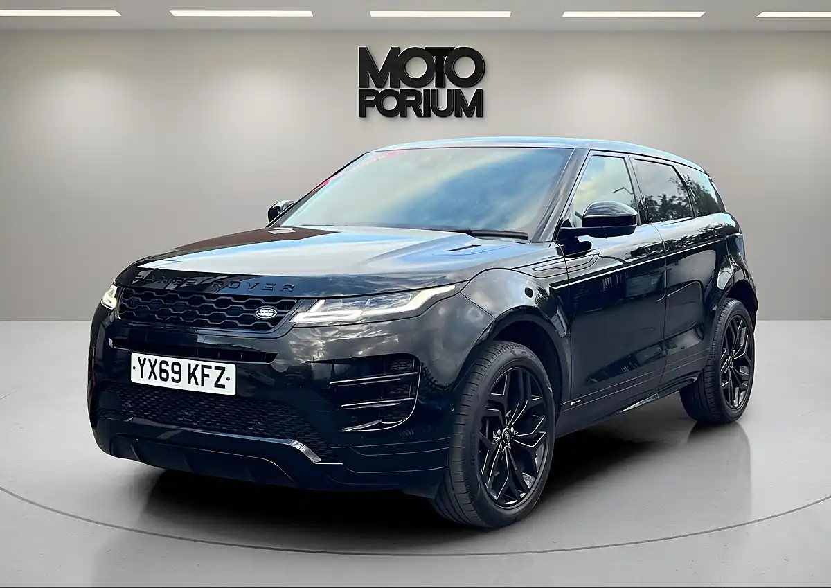 Used 2019 Land Rover Range Rover Evoque R-Dynamic Hse Black - Interior and Exterior details 11