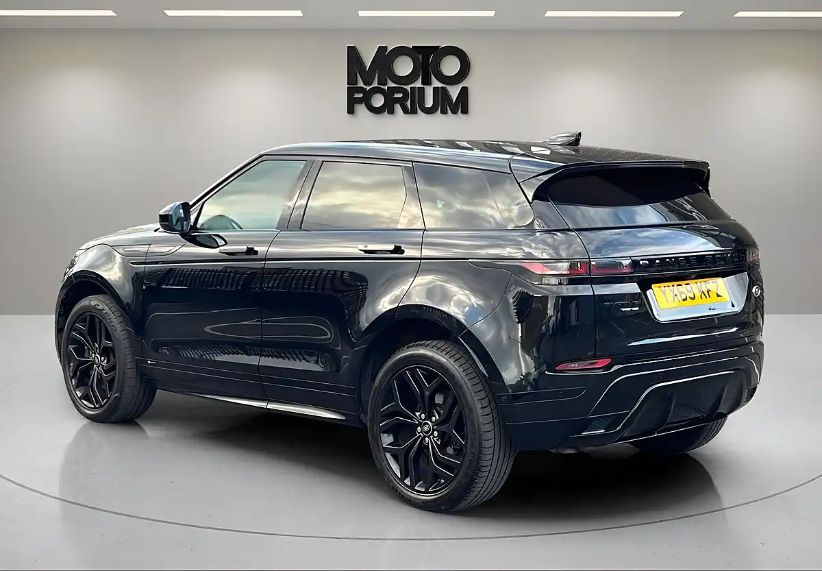 Used 2019 Land Rover Range Rover Evoque R-Dynamic Hse Black - Interior and Exterior details 12