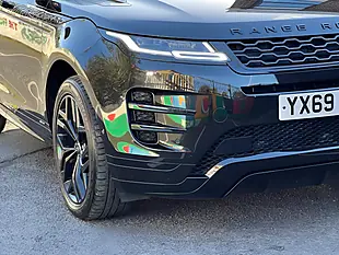 Used 2019 Land Rover Range Rover Evoque R-Dynamic Hse Black - Interior and Exterior details 20