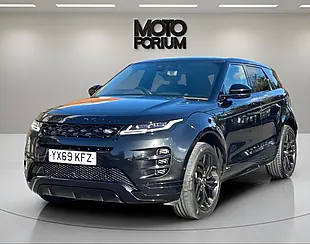 Used 2019 Land Rover Range Rover Evoque R-Dynamic Hse Black - Interior and Exterior details 3