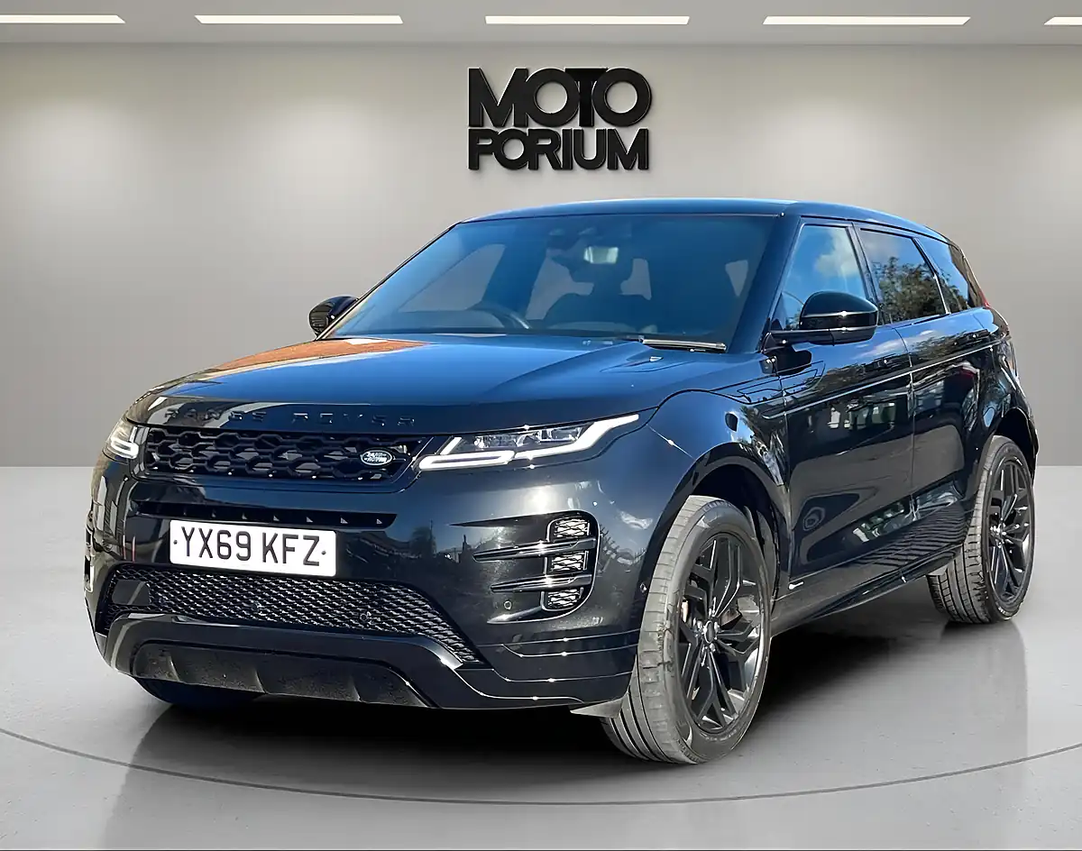 Used 2019 Land Rover Range Rover Evoque R-Dynamic Hse Black - Interior and Exterior details 3