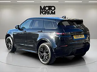 Used 2019 Land Rover Range Rover Evoque R-Dynamic Hse Black - Interior and Exterior details 4