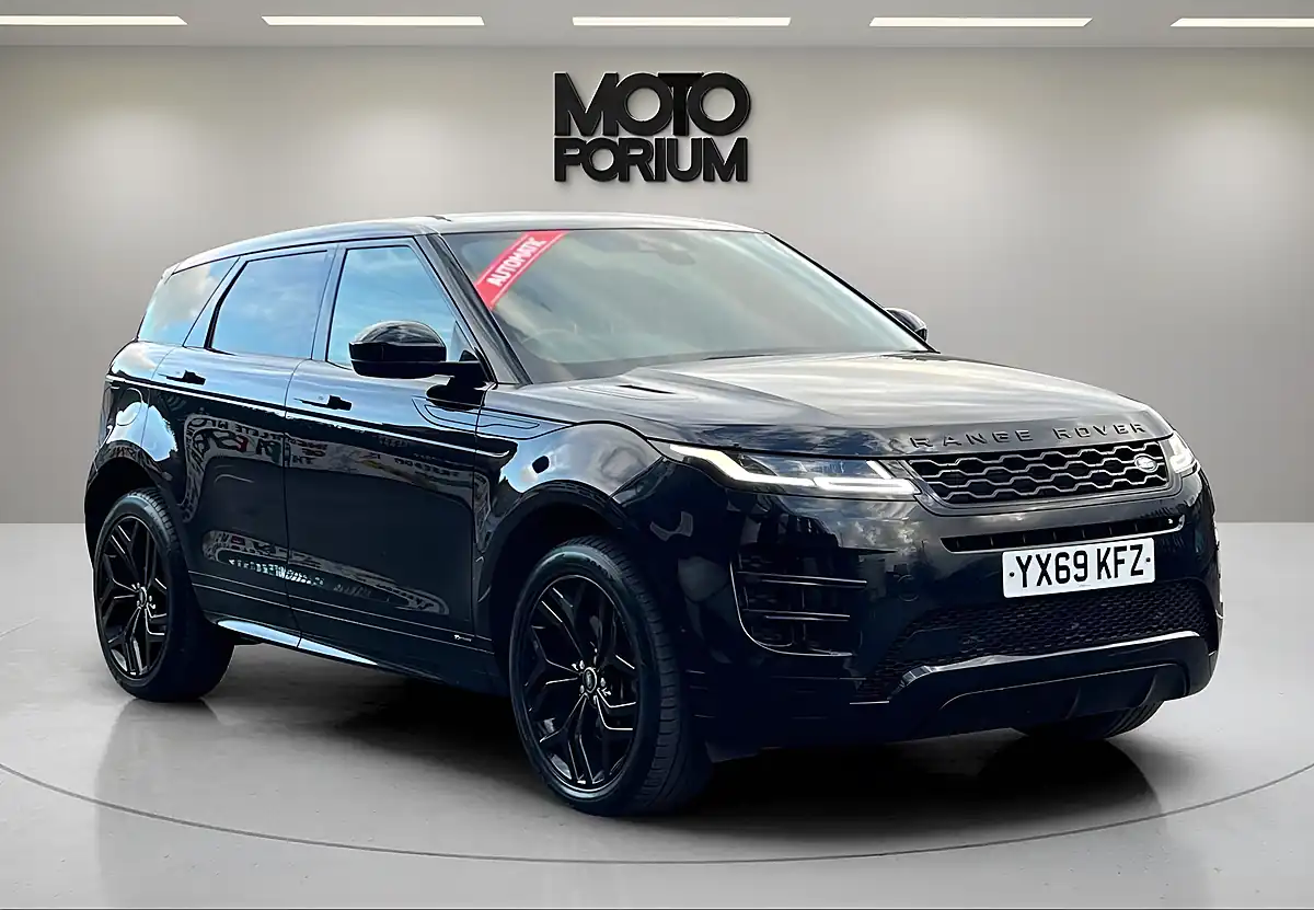 Used 2019 Land Rover Range Rover Evoque R-Dynamic Hse Black - Interior and Exterior details 6