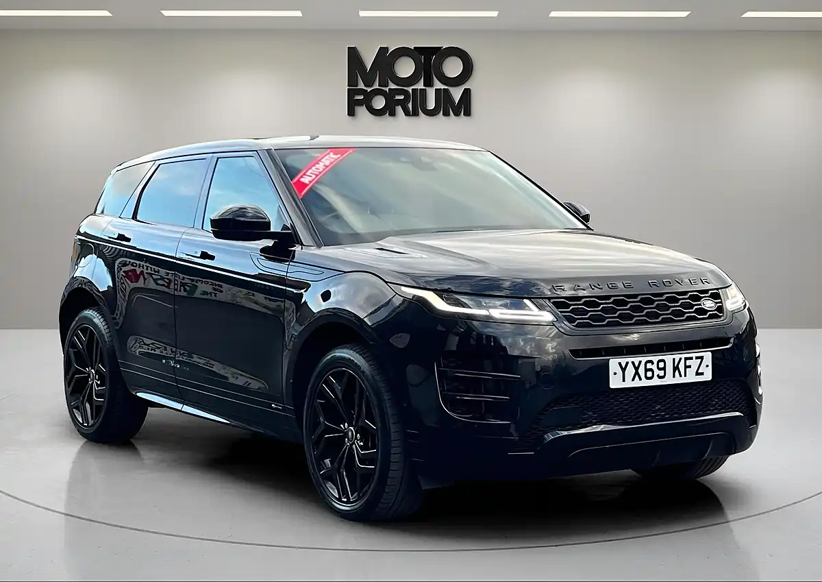 Used 2019 Land Rover Range Rover Evoque R-Dynamic Hse Black - Interior and Exterior details 7