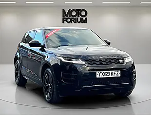 Used 2019 Land Rover Range Rover Evoque R-Dynamic Hse Black - Interior and Exterior details 8