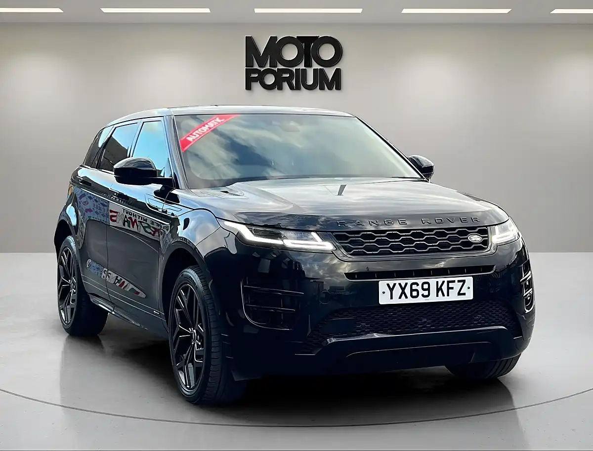 Used 2019 Land Rover Range Rover Evoque R-Dynamic Hse Black - Interior and Exterior details 8