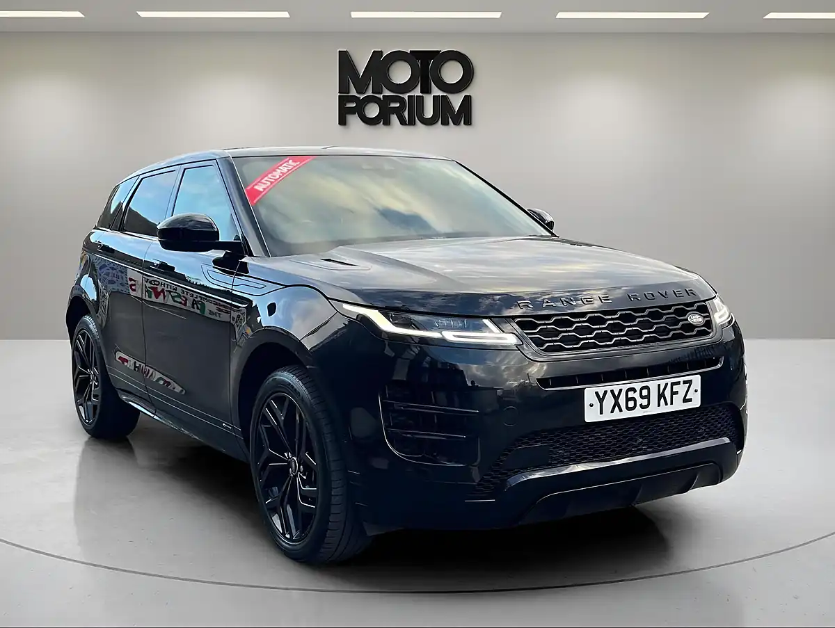 Used 2019 Land Rover Range Rover Evoque R-Dynamic Hse Black - Interior and Exterior details 9