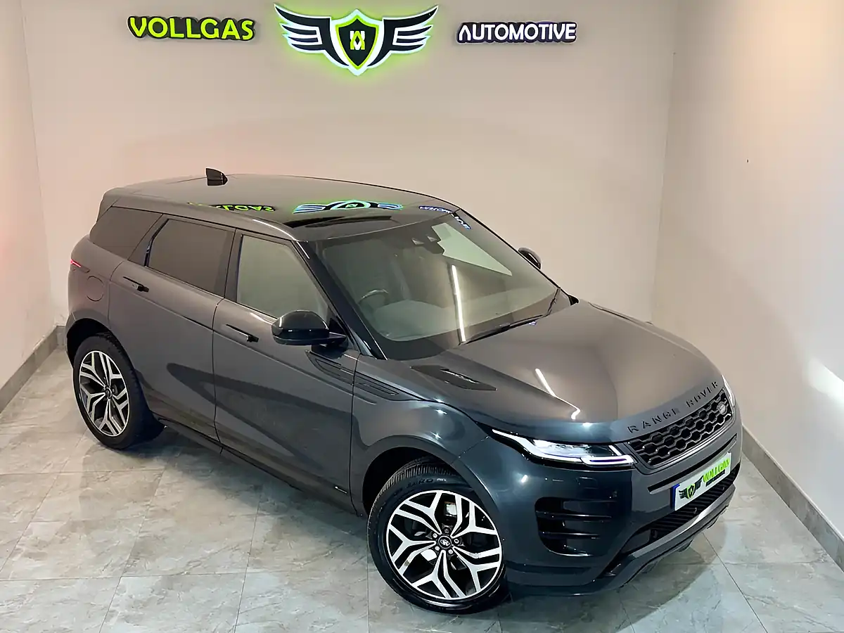 Used 2019 Land Rover Range Rover Evoque R-Dynamic Hse Carpathian Grey Metallic - Front View