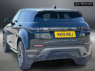 Used 2019 Land Rover Range Rover Evoque R-Dynamic Hse Santorini Black - Interior and Exterior details 11