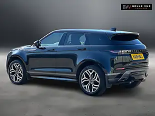 Used 2019 Land Rover Range Rover Evoque R-Dynamic Hse Santorini Black - Interior and Exterior details 12