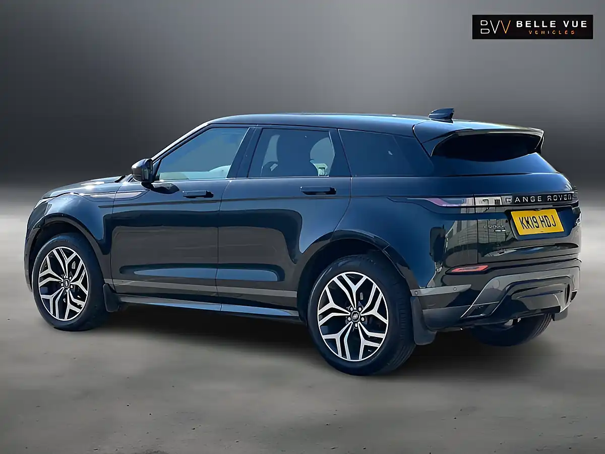 Used 2019 Land Rover Range Rover Evoque R-Dynamic Hse Santorini Black - Interior and Exterior details 12