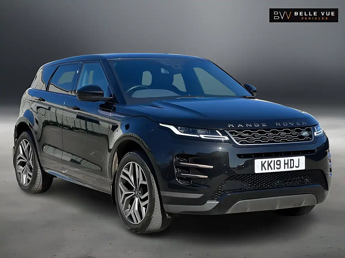 Used 2019 Land Rover Range Rover Evoque R-Dynamic Hse Santorini Black - Interior and Exterior details 2