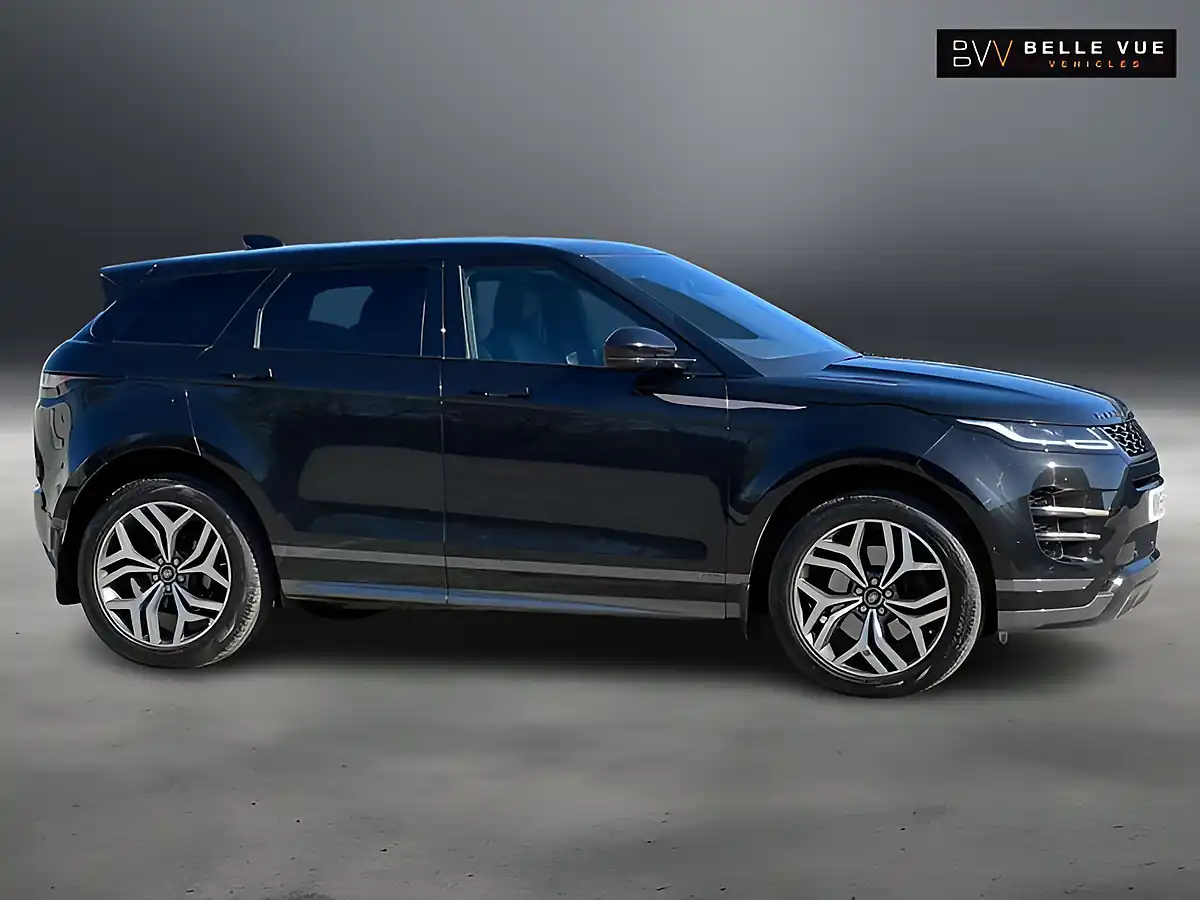 Used 2019 Land Rover Range Rover Evoque R-Dynamic Hse Santorini Black - Interior and Exterior details 4