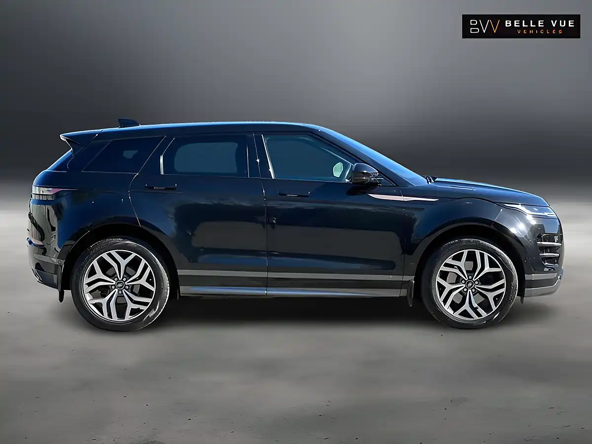 Used 2019 Land Rover Range Rover Evoque R-Dynamic Hse Santorini Black - Interior and Exterior details 5