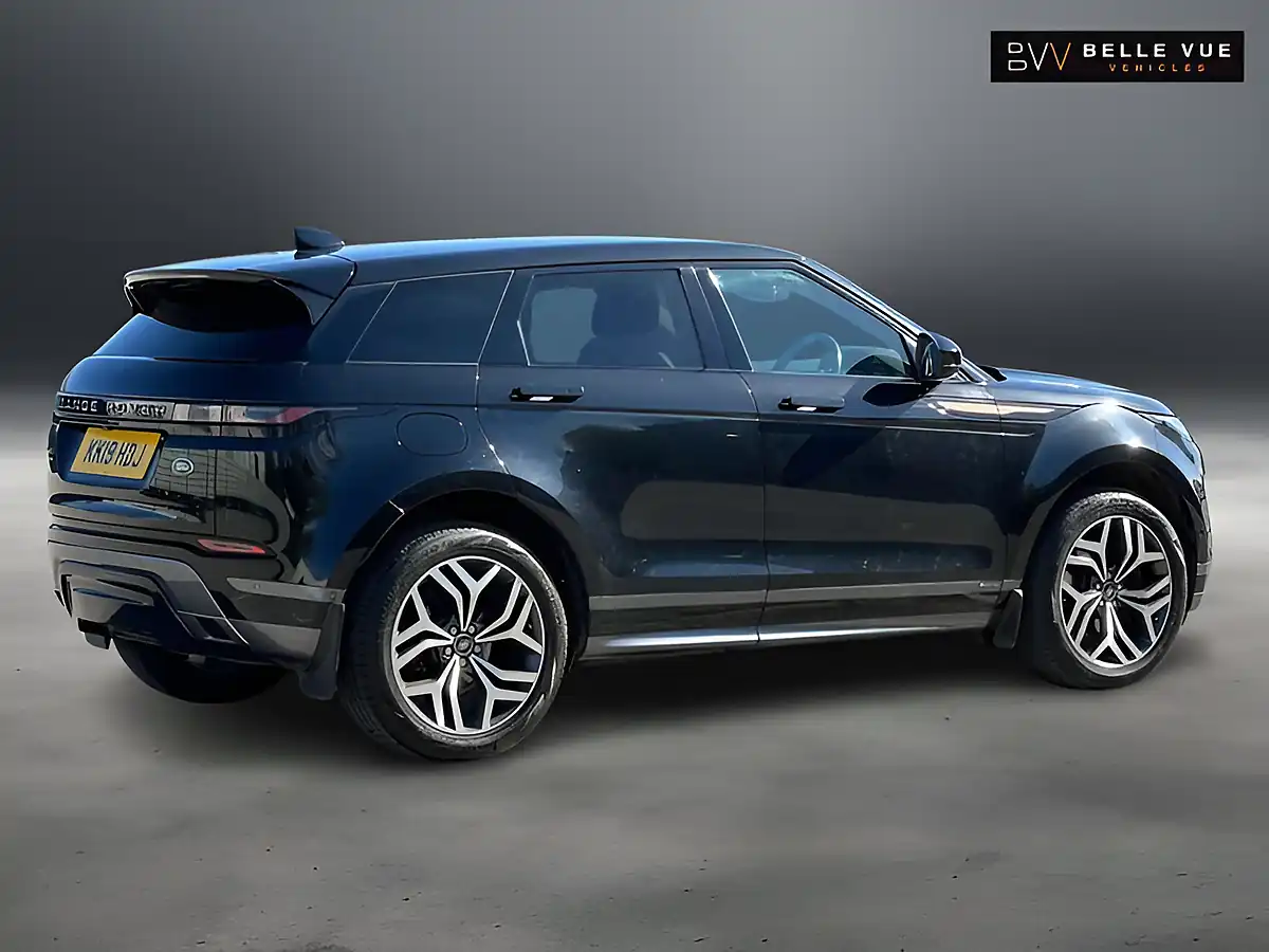 Used 2019 Land Rover Range Rover Evoque R-Dynamic Hse Santorini Black - Interior and Exterior details 6