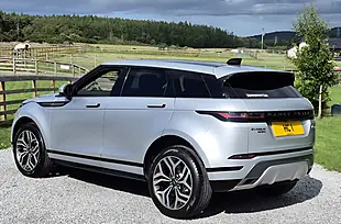 Used 2019 Land Rover Range Rover Evoque R-Dynamic Hse Silver - Interior and Exterior details 2
