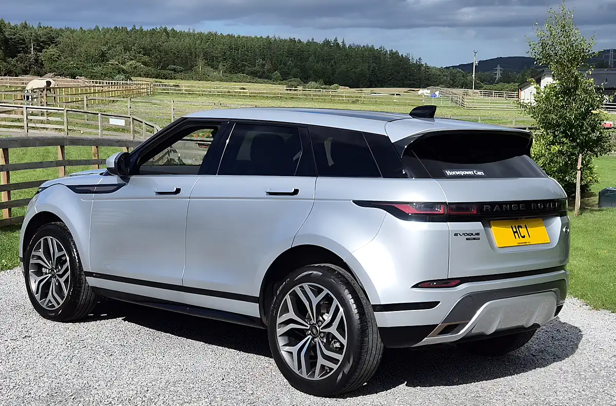 Used 2019 Land Rover Range Rover Evoque R-Dynamic Hse Silver - Interior and Exterior details 2