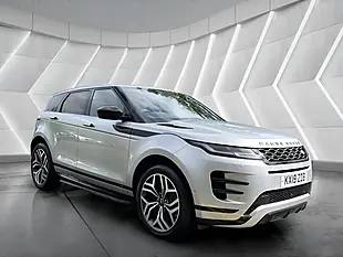 Used 2019 Land Rover Range Rover Evoque R-Dynamic Hse Silver - Interior and Exterior details 3