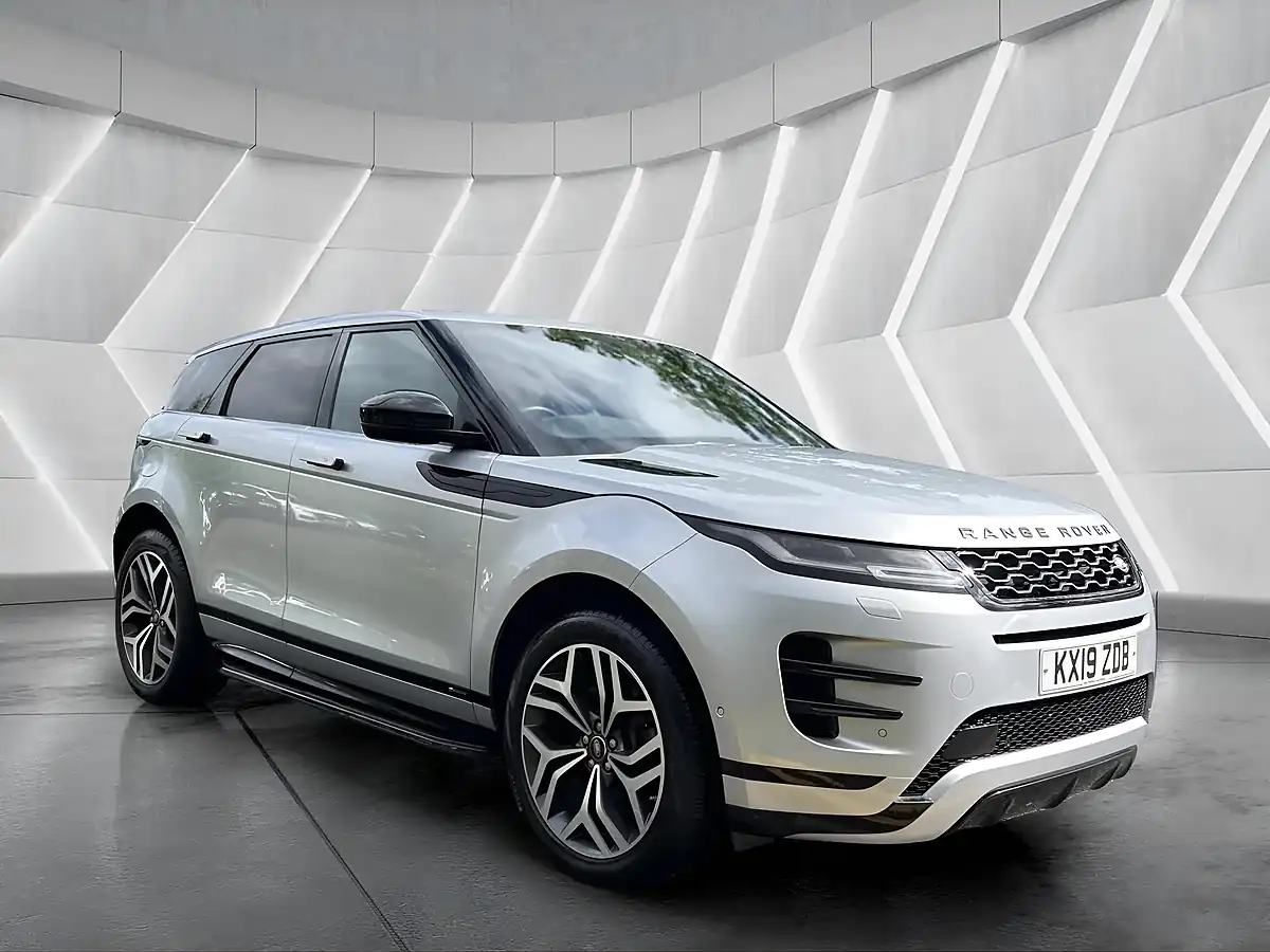 Used 2019 Land Rover Range Rover Evoque R-Dynamic Hse Silver - Interior and Exterior details 3