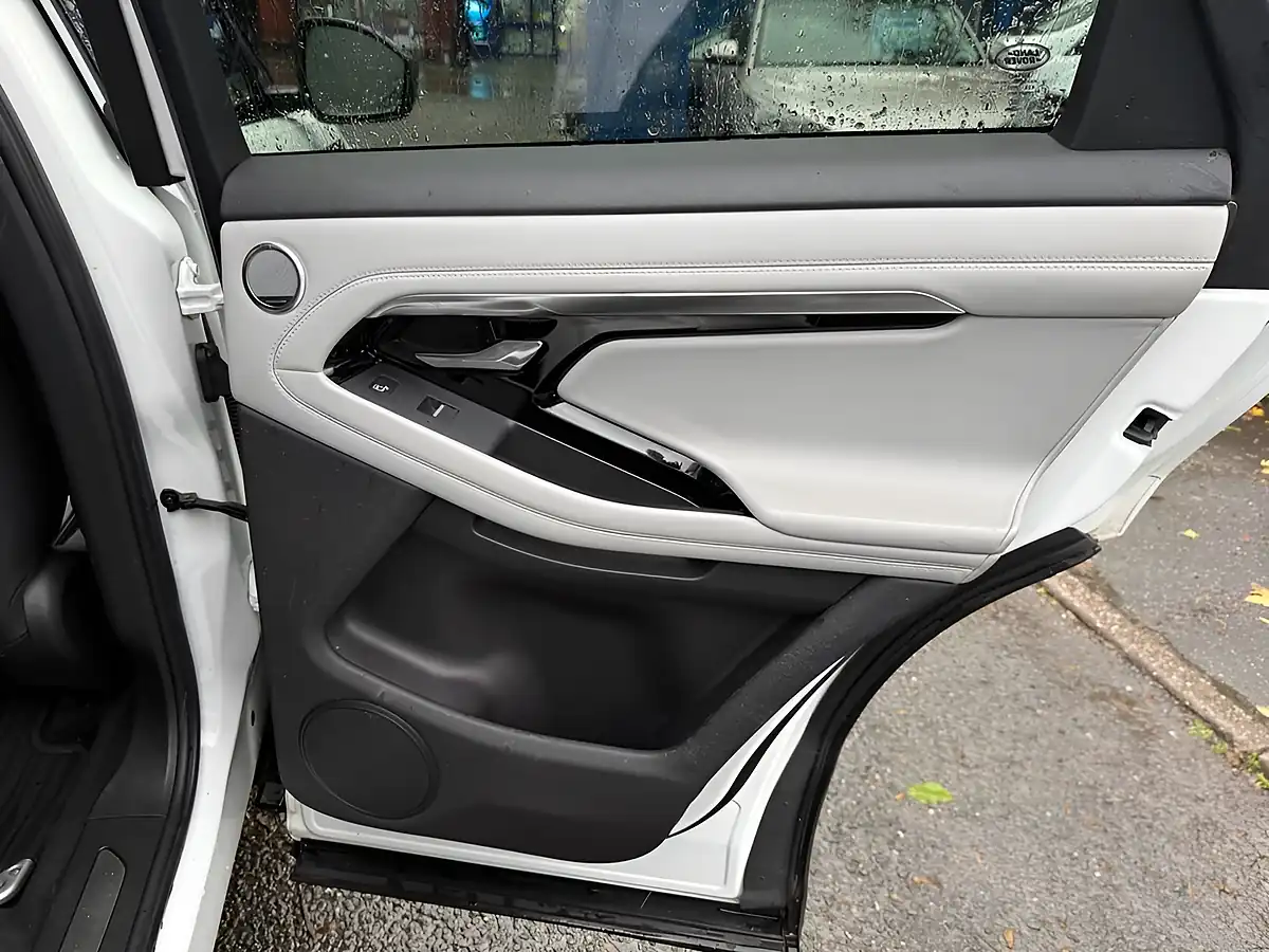 Used 2019 Land Rover Range Rover Evoque R-Dynamic Hse White - Interior and Exterior details 11