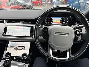 Used 2019 Land Rover Range Rover Evoque R-Dynamic Hse White - Interior and Exterior details 14