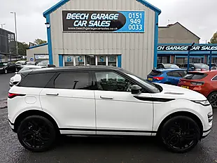 Used 2019 Land Rover Range Rover Evoque R-Dynamic Hse White - Interior and Exterior details 2