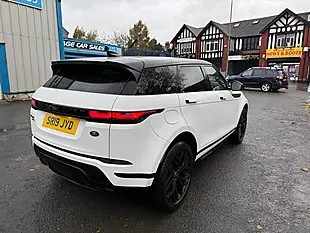 Used 2019 Land Rover Range Rover Evoque R-Dynamic Hse White - Interior and Exterior details 3