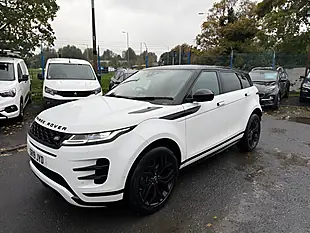 Used 2019 Land Rover Range Rover Evoque R-Dynamic Hse White - Interior and Exterior details 7