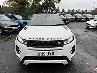 Used 2019 Land Rover Range Rover Evoque R-Dynamic Hse White - Interior and Exterior details 8
