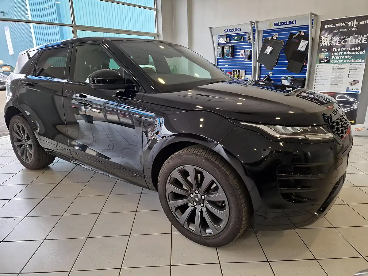Used 2019 Land Rover Range Rover Evoque R-Dynamic S Black - Interior and Exterior details 2