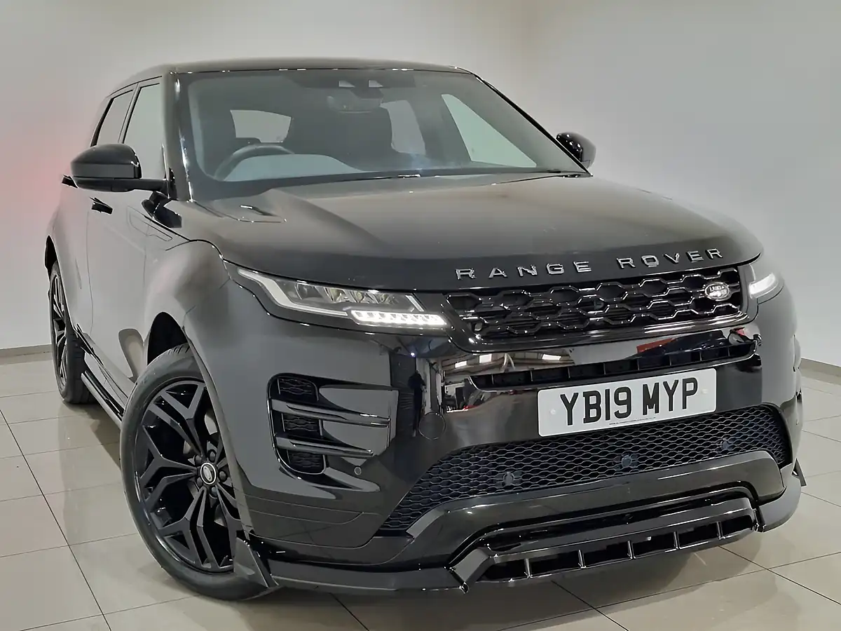 Used 2019 Land Rover Range Rover Evoque R-Dynamic S Black - Interior and Exterior details 8