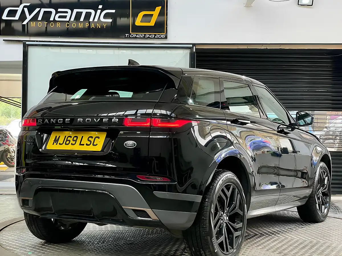 Used 2019 Land Rover Range Rover Evoque R-Dynamic S Black - Interior and Exterior details 4