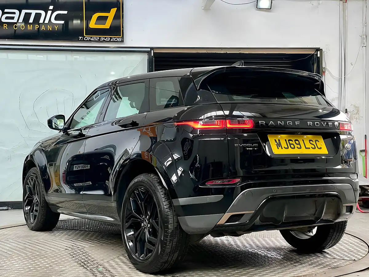Used 2019 Land Rover Range Rover Evoque R-Dynamic S Black - Interior and Exterior details 5