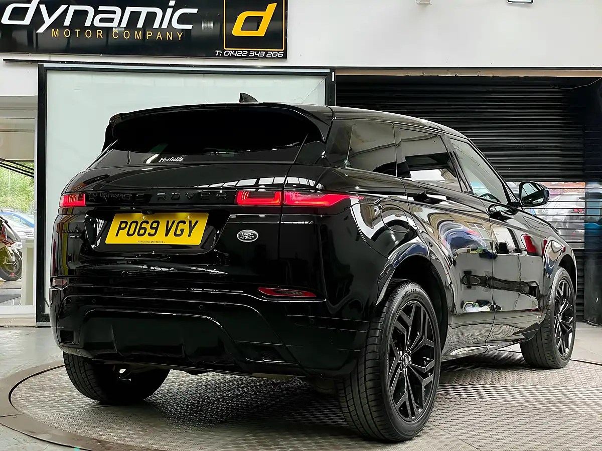 Used 2019 Land Rover Range Rover Evoque R-Dynamic S Black - Interior and Exterior details 4
