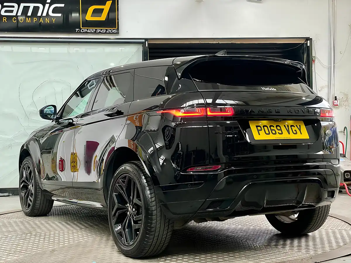 Used 2019 Land Rover Range Rover Evoque R-Dynamic S Black - Interior and Exterior details 5