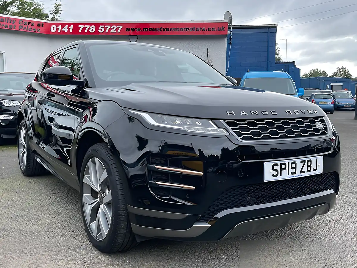 Used 2019 Land Rover Range Rover Evoque R-Dynamic S Black - Interior and Exterior details 11