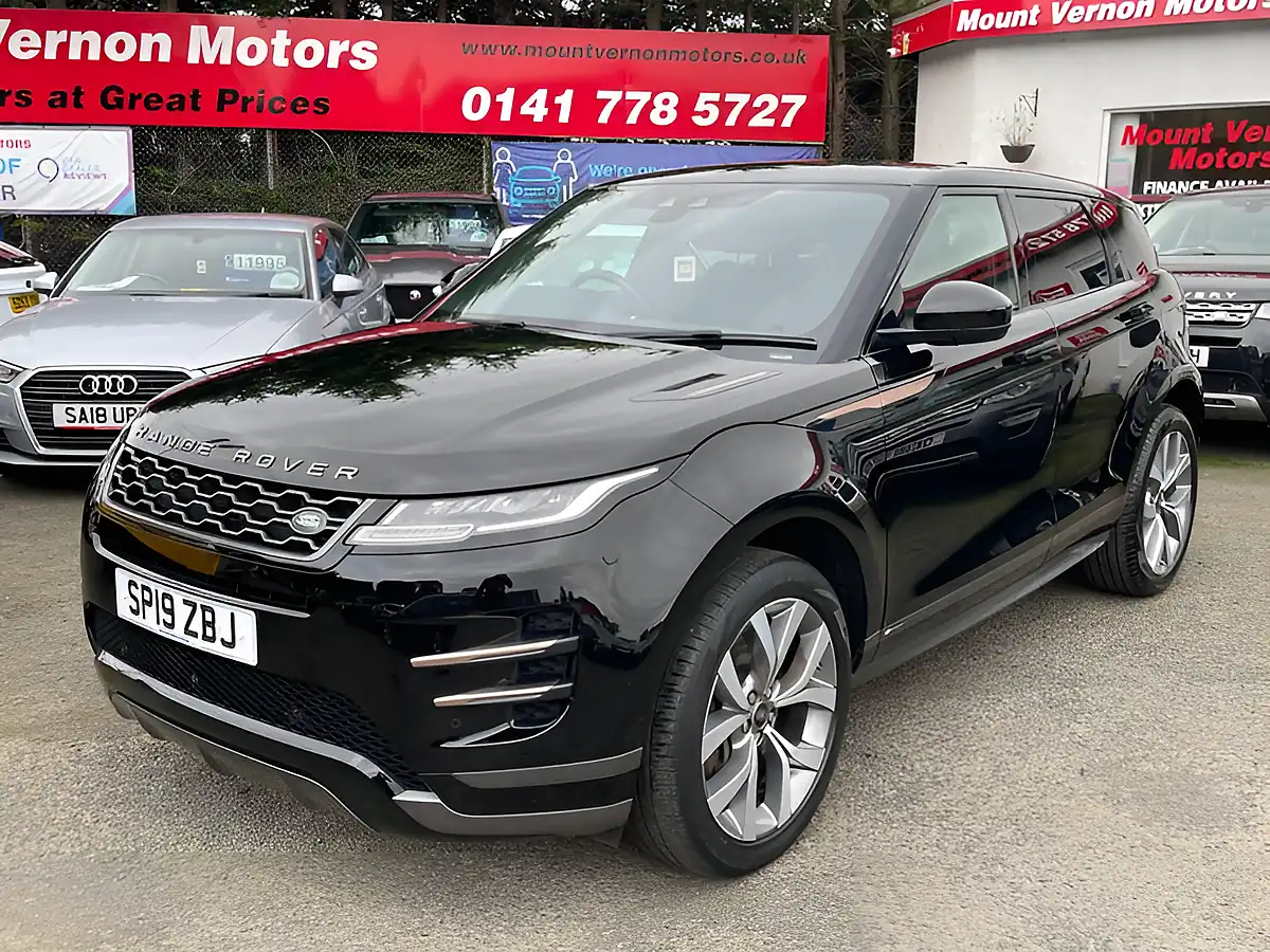 Used 2019 Land Rover Range Rover Evoque R-Dynamic S Black - Interior and Exterior details 3