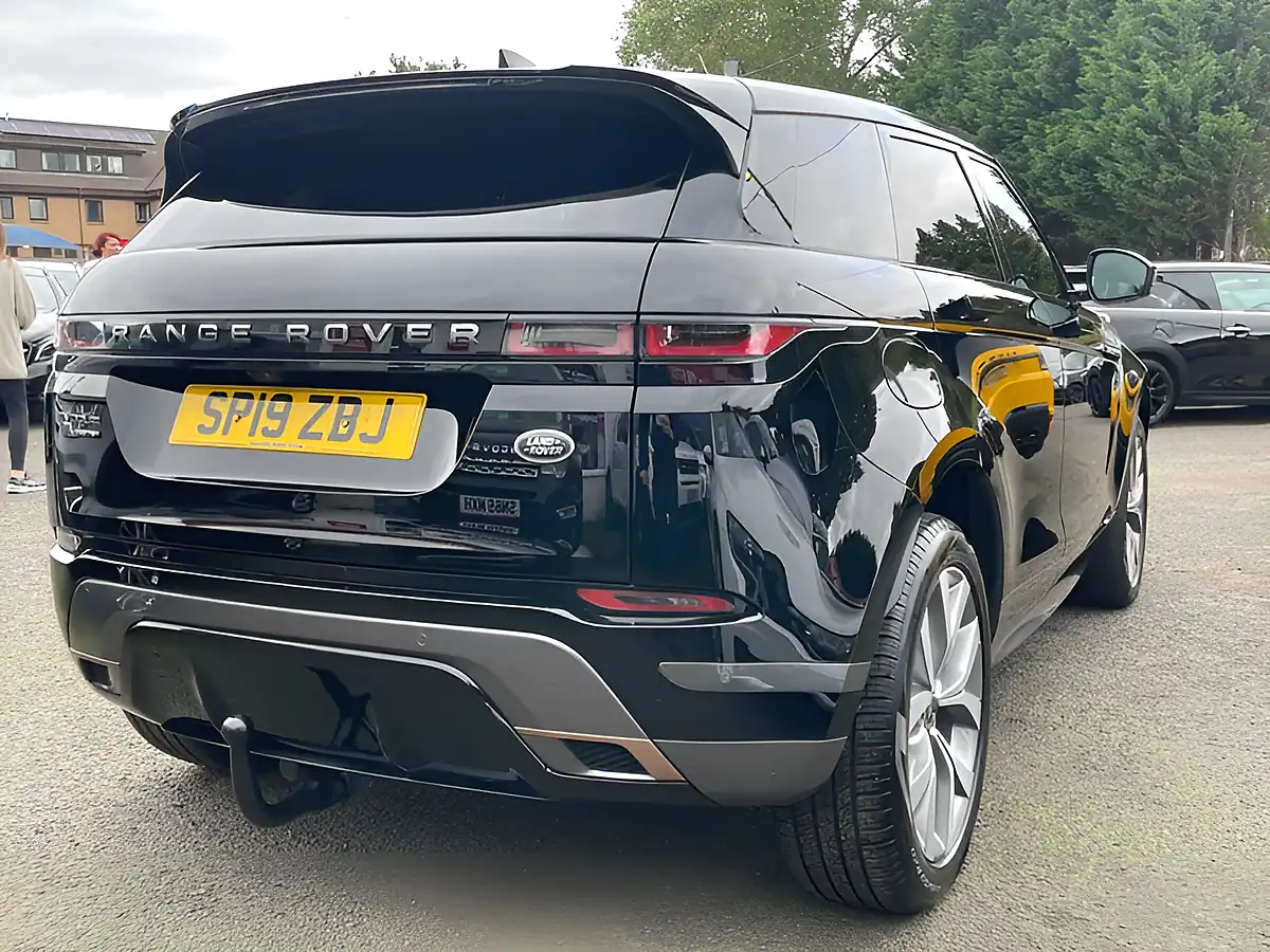 Used 2019 Land Rover Range Rover Evoque R-Dynamic S Black - Interior and Exterior details 9