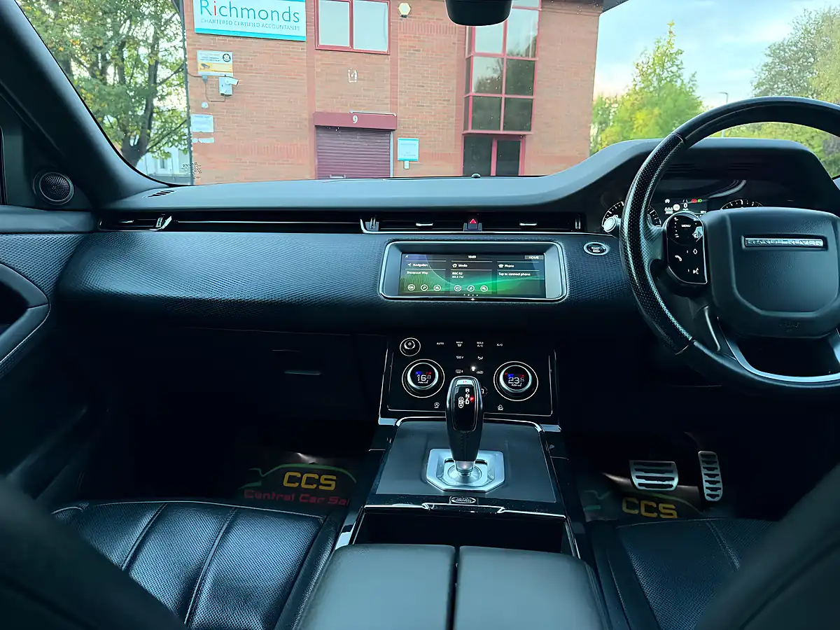 Used 2019 Land Rover Range Rover Evoque R-Dynamic S Black - Interior and Exterior details 15