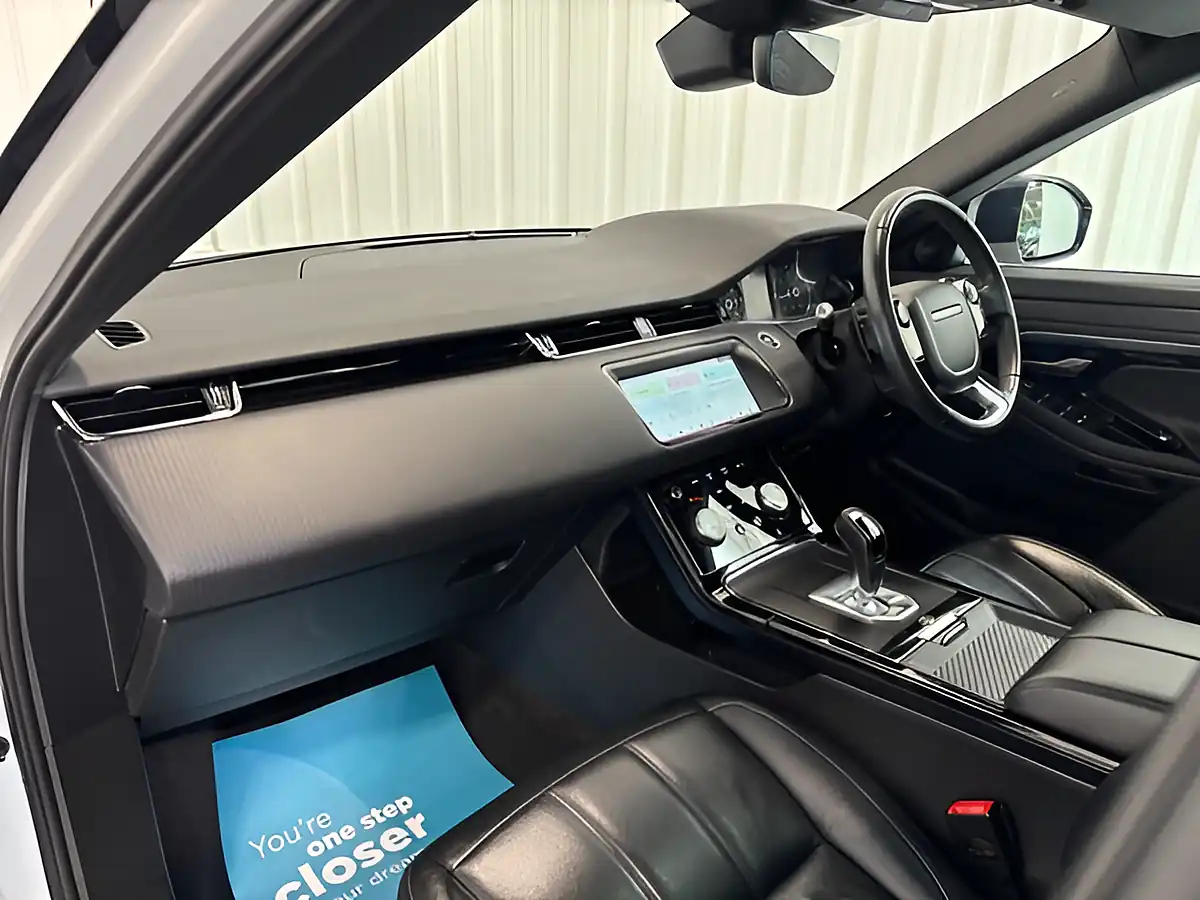 Used 2019 Land Rover Range Rover Evoque R-Dynamic S Fuji White - Interior and Exterior details 10