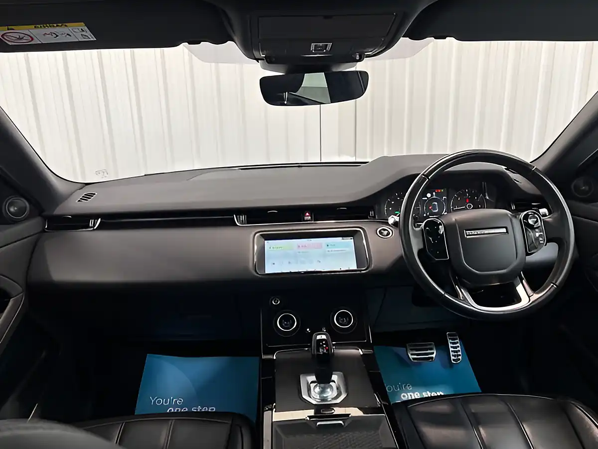 Used 2019 Land Rover Range Rover Evoque R-Dynamic S Fuji White - Interior and Exterior details 14