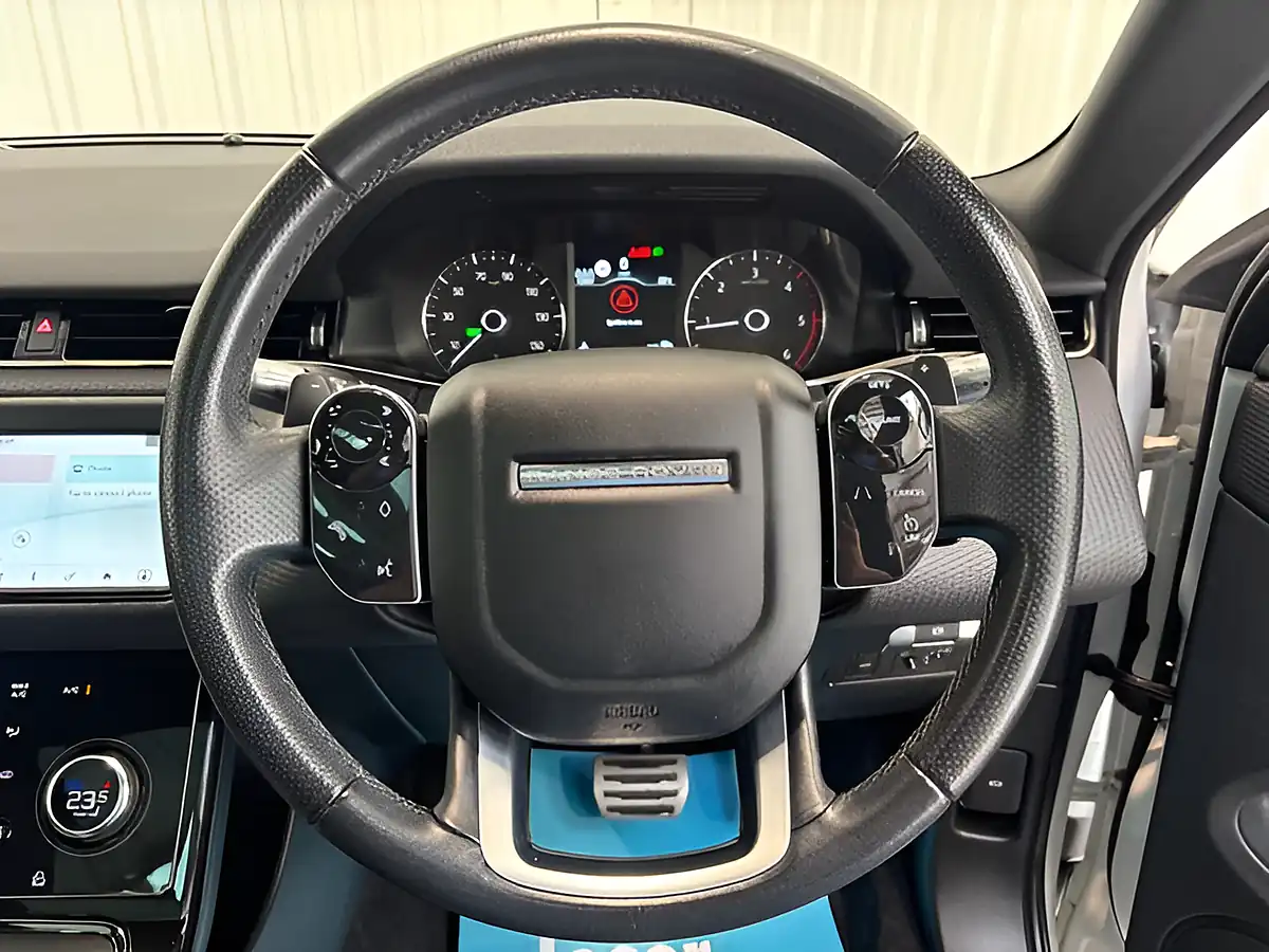 Used 2019 Land Rover Range Rover Evoque R-Dynamic S Fuji White - Interior and Exterior details 16