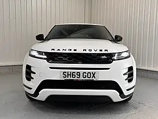 Used 2019 Land Rover Range Rover Evoque R-Dynamic S Fuji White - Interior and Exterior details 2