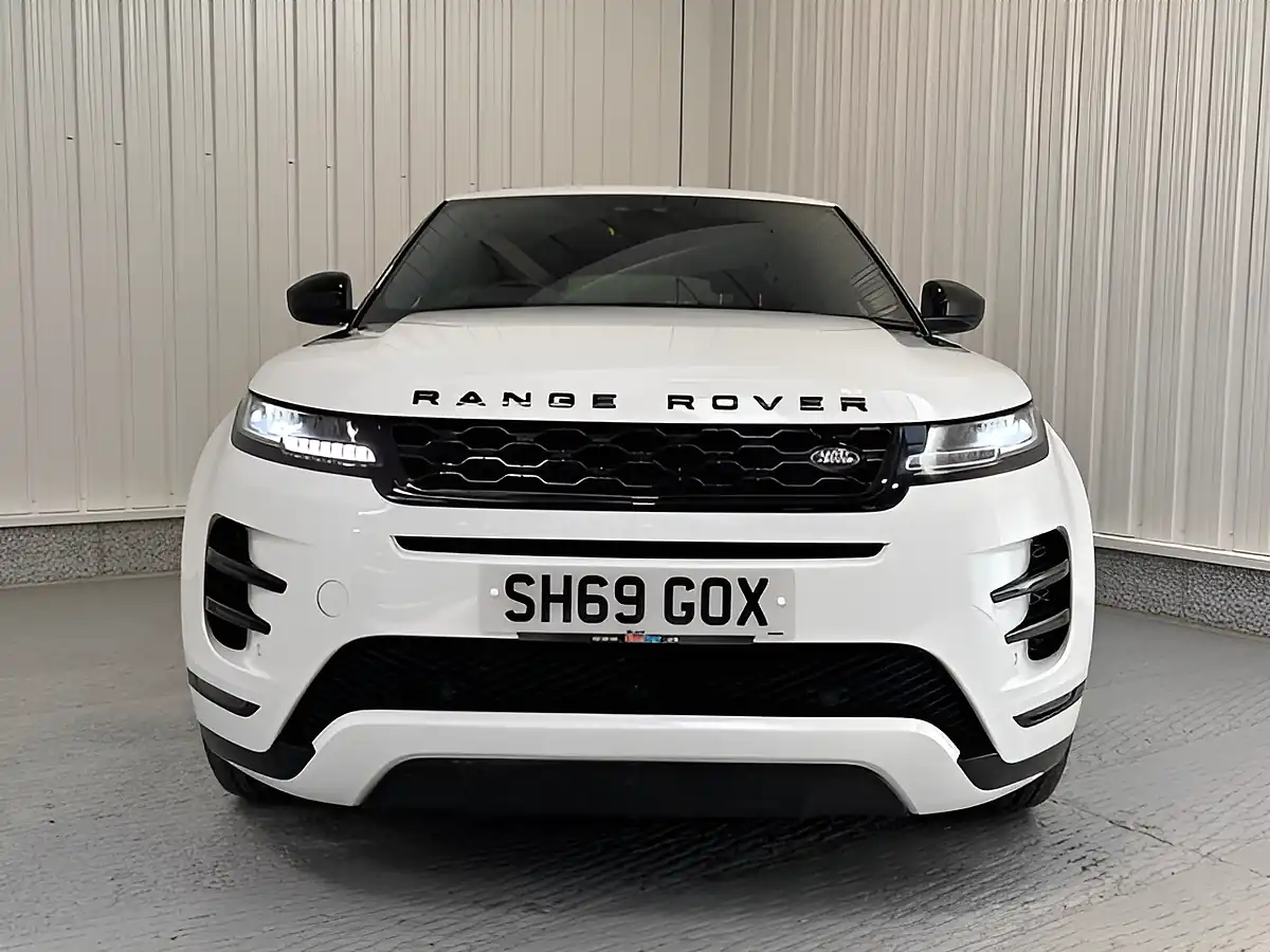 Used 2019 Land Rover Range Rover Evoque R-Dynamic S Fuji White - Interior and Exterior details 2