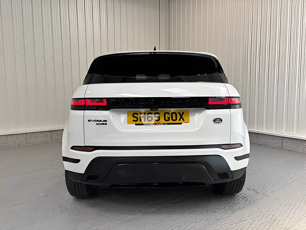 Used 2019 Land Rover Range Rover Evoque R-Dynamic S Fuji White - Interior and Exterior details 6