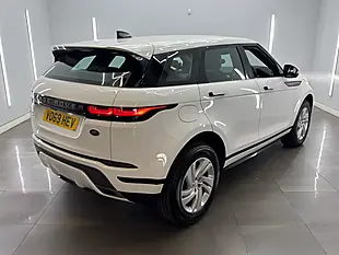 Used 2019 Land Rover Range Rover Evoque R-Dynamic S Fuji White - Interior and Exterior details 4
