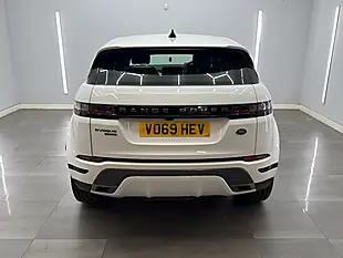 Used 2019 Land Rover Range Rover Evoque R-Dynamic S Fuji White - Interior and Exterior details 5
